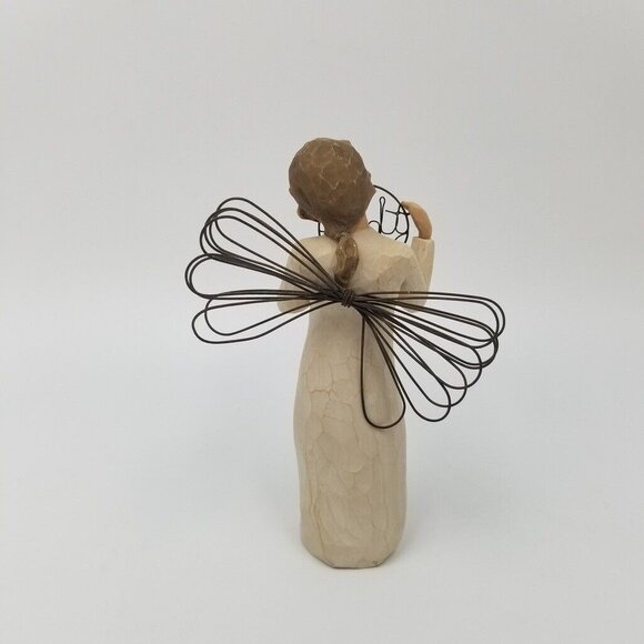 Willow Tree Angel Thank You 5" Figure Sculpture Susan Lordi Demadaco Caring - Picture 4 of 6